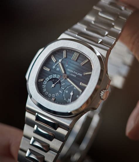 patek philippe nautilus moonphase replica|patek philippe nautilus moonphase price.